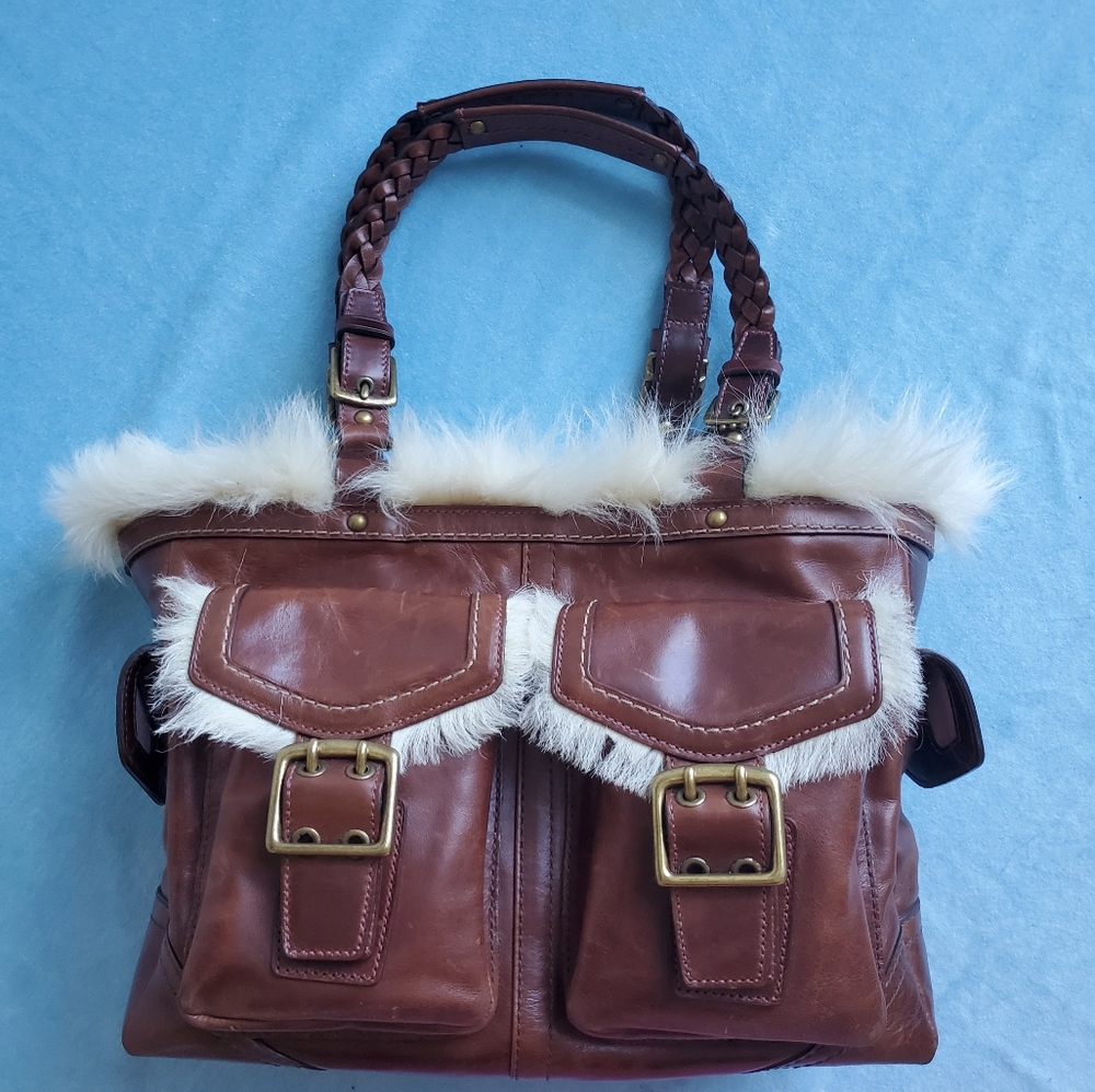 Authentic Coach # 8B06 Gall Tote Bag